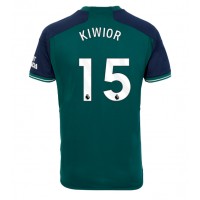 Arsenal Jakub Kiwior #15 Replica Third Shirt 2023-24 Short Sleeve